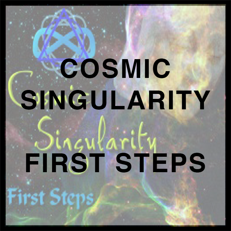 Cosmic Singularity First Steps Album Icon Navigation Link