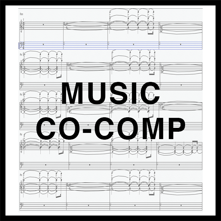 Music Co-Composecd Icon Navigation Link