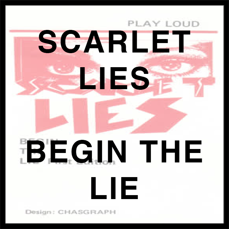 Scarlet Lies Begin The Lie Album Icon Navigation Link