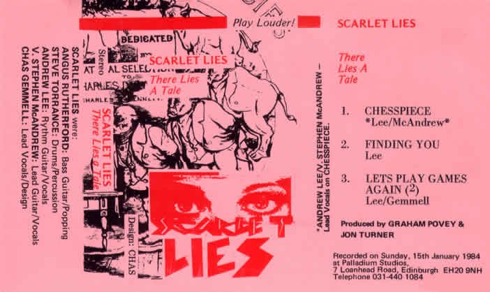 there Lies a Tail Cassette Sleeve